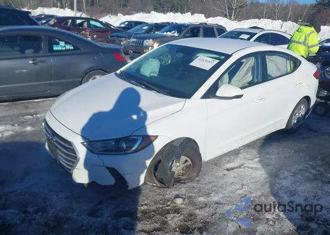 2018 Hyundai Elantra Se from USA, damaged, VIN 5NPD74LF2JH228476